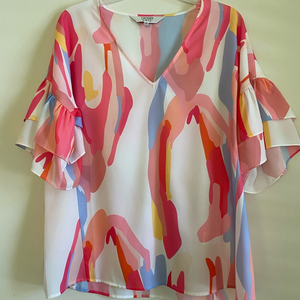 Crosby by Mollie Burch blouse- like new!